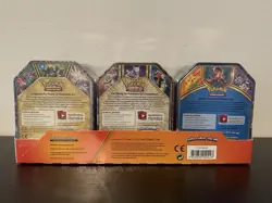 2016 POKEMON EX tins Zygarde + Mewtwo + Pikachu FACTORY SEALED! - Image 3