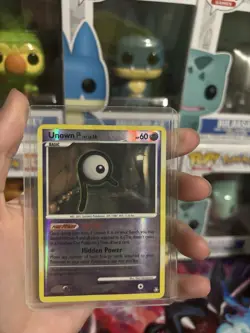Pokemon TCG Unown R 77/146 Reverse Holo Uncommon 60 HP Basic English - Image 1