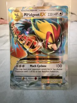 2016 Pokemon XY Evolutions Mega Pidgeot EX Holo #65/108 - Image 1