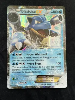 Pokemon Blastoise EX 17/83 NM Generations Ultra Rare Holo - Image 1