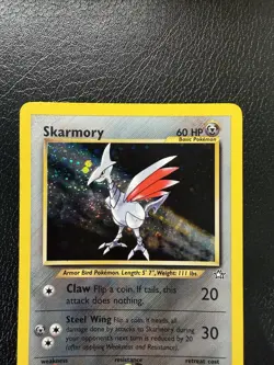 Skarmory 13/111 Neo Genesis 2000 Holo Pokemon TCG MP - Image 2