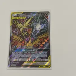 Pokemon Moltres Zapdos Articuno GX Promo Full Art Holo 300 HP SM210 - Image 1