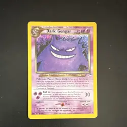 Pokemon Dark Gengar 6/105 Neo Destiny Holo Rare Unlimited English 2000 70 HP - Image 1