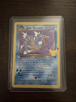 Pokemon TCG Dark Gyarados 8/82 Celebrations NM Condition - Image 1