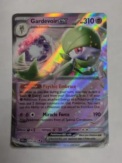 Gardevoir ex 029/091 - Paldean Fates - Pokemon TCG - Double Rare - NM - Image 1