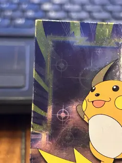 1999 Topps Pokemon TV #26 Raichu Holo Foil Black Logo - Image 2