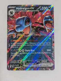 Hydreigon ex 067/086 Sv: White Flare Holo Double Rare Pokemon TCG NM - Image 1