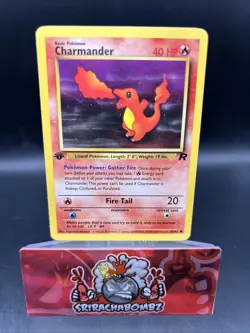 Pokemon Charmander 50/82 - Common - 1st Edition Team Rocket (2000) - LP - Image 1