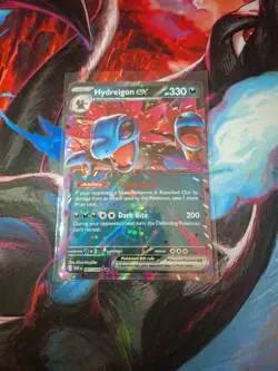 Pokemon TCG Hydreigon EX Full Art Ultra Rare Holo 067/086 - Image 1