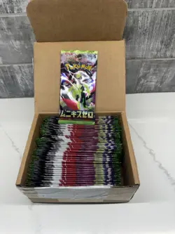 50x Lot Munikis Nihil Zero Booster Pack POKEMON TCG JAPANESE M3 Mega - Image 1