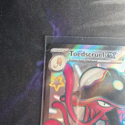 Pokemon TCG Toedscruel EX 213/091 Shiny Ultra Rare Sv: Paldean Fates - Image 2