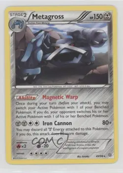 Metagross Pokemon XY Ancient Origins #49 - Image 1