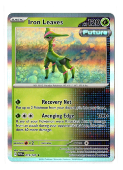 Pokemon TCG Iron Leaves 19/167 - Reverse Holo - Twilight Masquerade - Rare NM-MT - Image 1