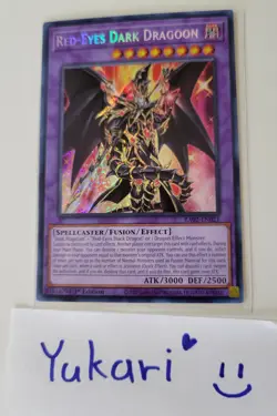 Red-Eyes Dark Dragoon (Secret Rare) RA02-EN021 Yu gi oh Mint - Image 1