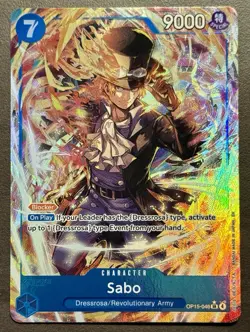 Sabo (Alternate Art) OP15-046 Adventure on Kami's Island Foil One Piece - Image 1