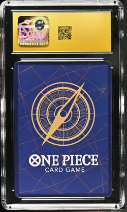 ONE PIECE TCG PORTGAS D. ACE TIN PACK PROMO P-074 CGC 10 PRISTINE BLACK LABEL - Image 2