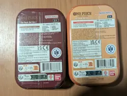 Bandai Namco One Piece Tin Pack Set Vol. 1&2 (2 Tins!!) Sealed - Image 2