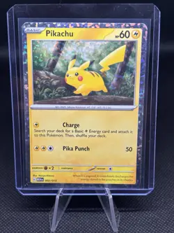 Pokemon Pikachu 002/015 McDonald's 2024 Holo Promo Card Naoyo Kimura - Image 1