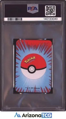 Pokemon 1999 Gengar 4 Of Spades Bicycle Pokemon Mini Playing Card PSA 9 - Image 2