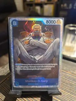 One Piece Card Game Monkey.D.Garp OP12-056 SR English NM - Image 1