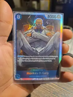 One Piece Card Game Monkey.D.Garp OP12-056 SR English NM - Image 3