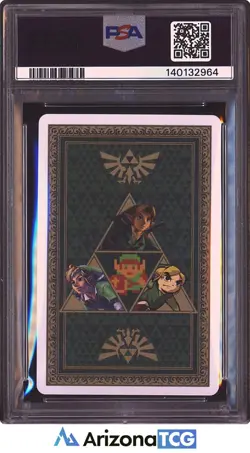 The Legend Of Zelda 2011 Link Jack Of Clubs Zelda Playing Cards GEM MINT PSA 10 - Image 2