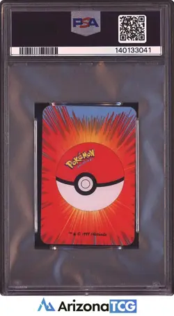 Pokemon 1999 Marowak Blue 8 Of Diamonds Bicycle PKMN Mini Playing Card PSA 8 - Image 2