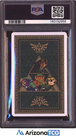 The Legend Of Zelda 2011 Zelda Queen Of Spades Zelda Playing Cards PSA 10 - Image 2