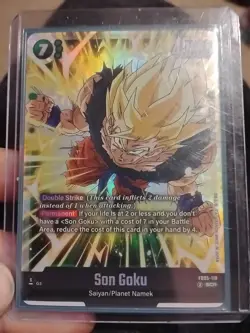Dragon Ball Z Son Goku Childhood Card FB06-119 Rivals Clash NM/M TCG - Image 1