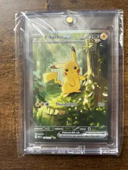 Pikachu EX Ascended Heroes Special Illustration Rare Card 276/217 SIR NM/MINT - Image 2