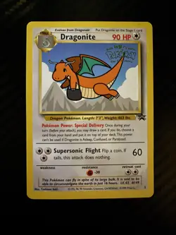 Dragonite Promo Card Factory Sealed 1999 WB Gold Stamp Catch Mew - Image 5