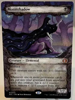 Magic MTG - Moonshadow #313 *Showcase* Lorwyn Eclipsed Un-Played/Near Mint Card! - Image 1