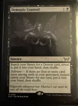 Demonic Counsel Duskmourn: House of Horror Regular - Image 1