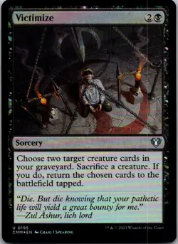 Victimize Foil U Commander Masters 195 LP - Image 1