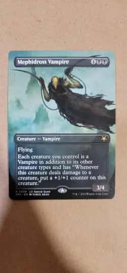 MTG Mephidross Vampire Borderless - See Description - Image 1