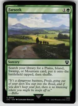 Farseek Commander: The Lord of the Rings 244 MTG NM - Image 1