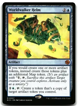 Worldwalker Helm 7 Magic_the_gathering Outlaws of Thunder Junction - Image 1