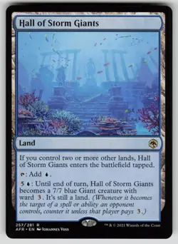 Hall of Storm Giants Normal R Adventures in the Forgotten Realms 257 NM - Image 1