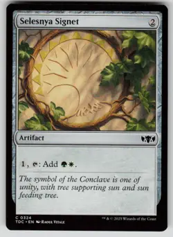 Selesnya Signet Normal C Commander: Tarkir: Dragonstorm 324 NM - Image 1