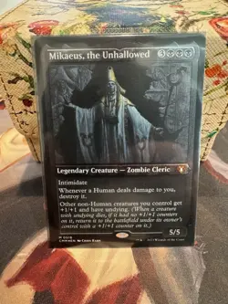 Mikaeus, the Unhallowed (Foil Etched) Commander Masters Foil - Image 1