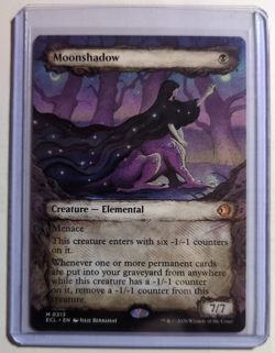 MTG Magic The Gathering - Moonshadow - ECL (#313) Borderless NM - Image 1