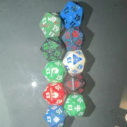 Magic: The Gathering D20 Spindown Guilds of Ravnica complete set (10) - Image 2