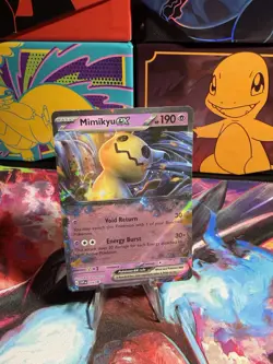 Pokemon TCG Mimikyu EX #004 Promo Scarlet & Violet - Image 1