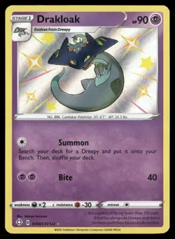 Drakloak Shiny Holo Rare Shining Fates: Shiny Vault SV061/SV122 NM - Image 1