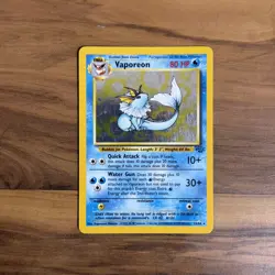 1999 Pokemon Flareon #3/64, Jolteon #4/64, Vaporeon #12/64 Jungle Holo Trio - Image 2