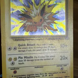1999 Pokemon Flareon #3/64, Jolteon #4/64, Vaporeon #12/64 Jungle Holo Trio - Image 5