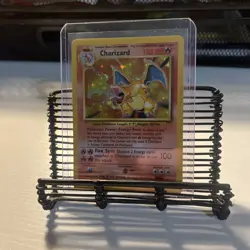 Pokemon Charizard Base Set 4/102 Holo 1999 Wizards of the Coast TCG Card - Image 5