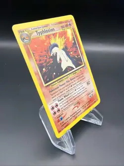 Typhlosion - Holo - 18/111 Neo Genesis - Pokemon TCG - 2000 - NM/Mint - Image 3