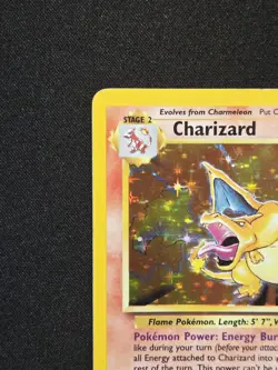 Charizard 4/102 Holo Rare 1999 Base Set Unlimited Wizards Of The Coast Pokemon - Image 3
