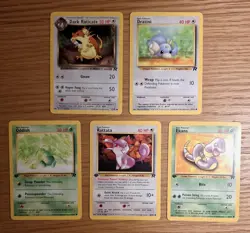 Pokemon Team Rocket 1st Edition Card Bundle Lot – WOTC Era NM - Image 1